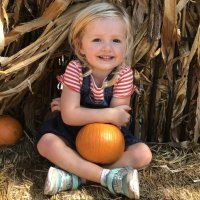 Happy preschooler
